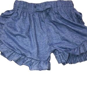 Ivy’s vine NWT Little Girls 6/6X Blue ruffle short